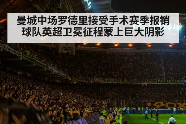 曼城中场罗德里接受手术赛季报销球队英超卫冕征程蒙上巨大阴影
